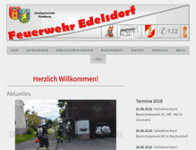 Tablet Screenshot of ff-edelsdorf.at